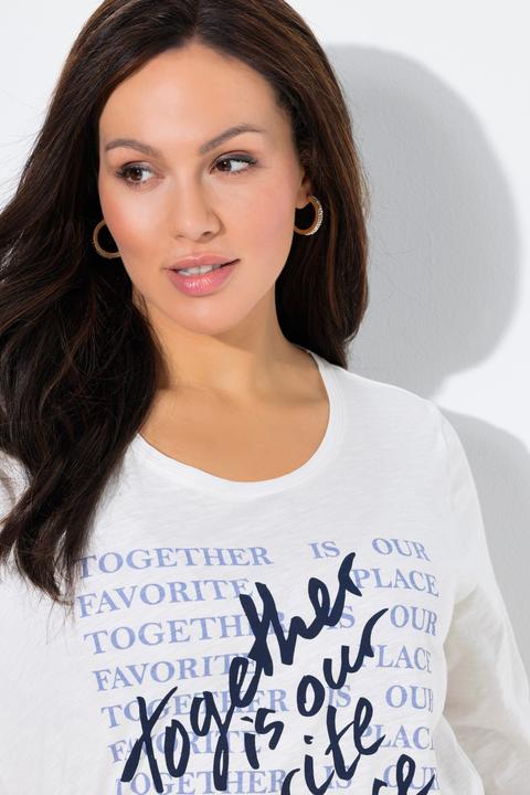 Actual product image Ulla Popken Together Graphic Tee (62)