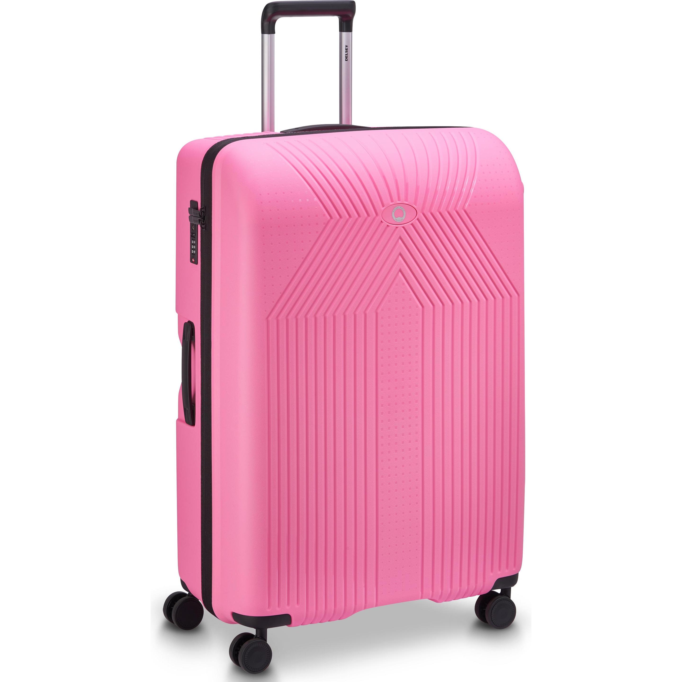 Delsey Unisex Rosa Ordener 77 Cm Valigia Da Viaggio, Valigia,