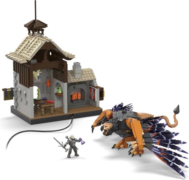 Actual product image Mattel The Witcher Geralt's Griffin Hunt