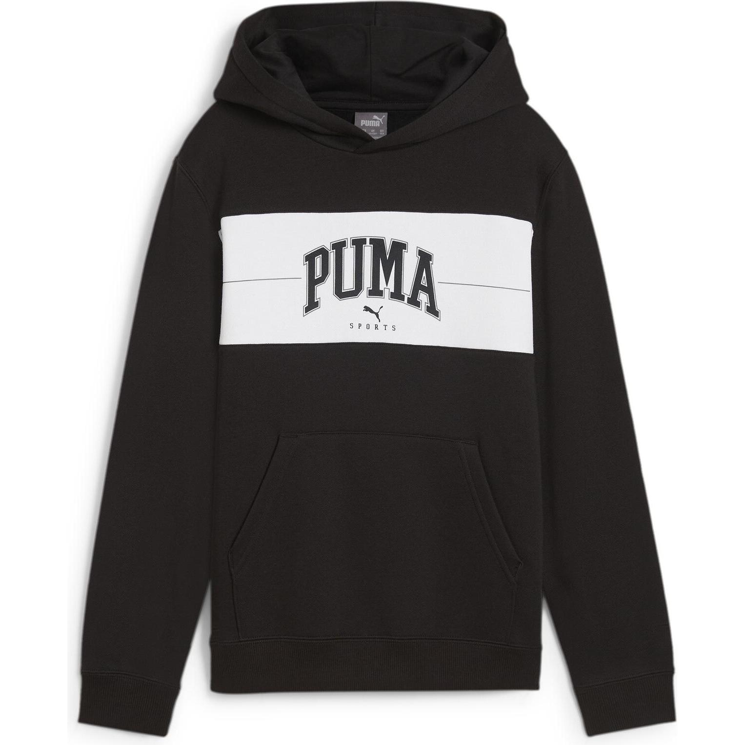 Puma, Jungen, Pullover, SQUAD Hoodie FL B, Schwarz, (152)