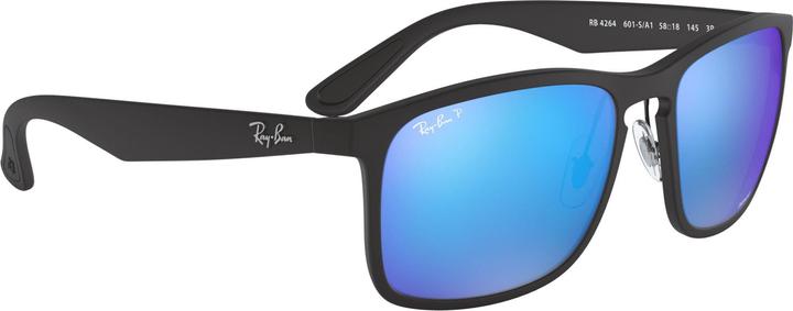 Blue Flash Polar, Matte Black