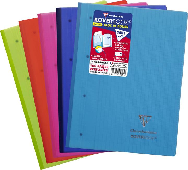 Actual product image Clairefontaine Koverbook (A4+, Lined, Hardcover)