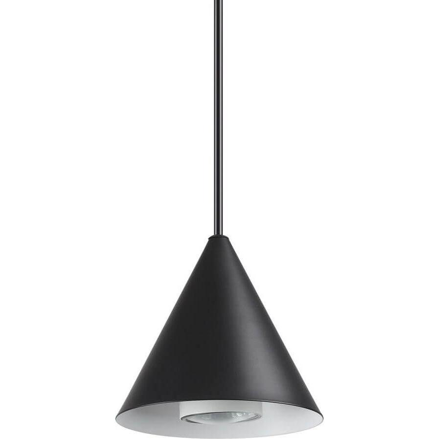 Ideal lux, Pendelleuchte, A-LINE GU10 Pendelleuchte ⌀130mm dimmbar Schwarz warmweiss 232713 (GU10, 640 lm)