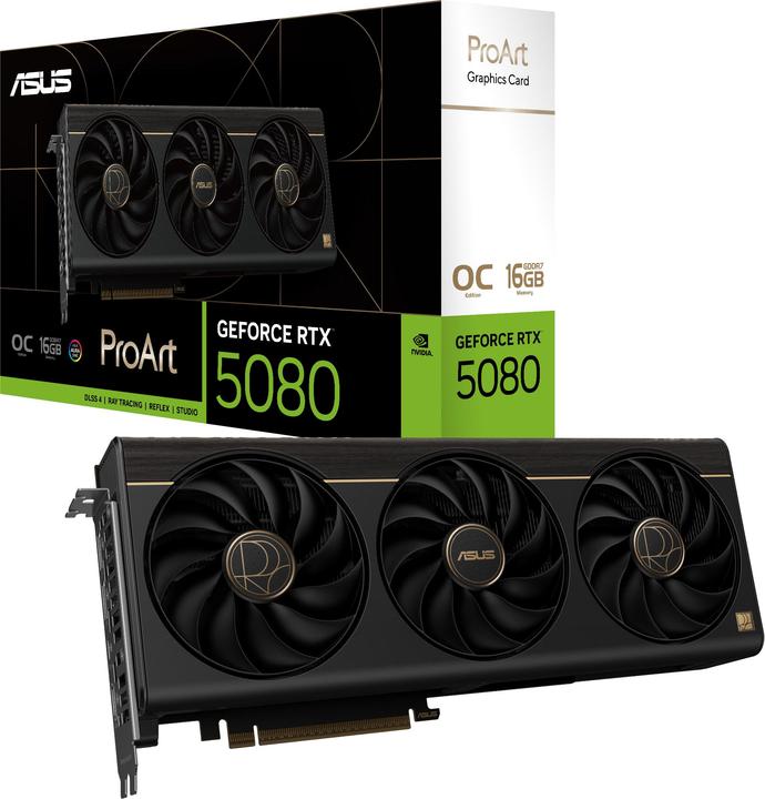 Actual product image ASUS ProArt GeForce RTX 5080 OC Edition (16 GB)