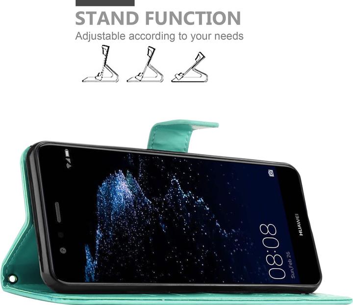 Actual product image Cadorabo Flower Book Cover (Huawei P10 Lite)