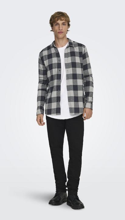 Produktbild Only & Sons Kariertes Langarmhemd (XS)