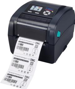 Produktbild TSC TC300, 12 Punkte/mm (300dpi), RTC, TSPL-EZ, USB, RS232, LPT, Ethernet Etikettendrucker, Desktopdruck (300 dpi)