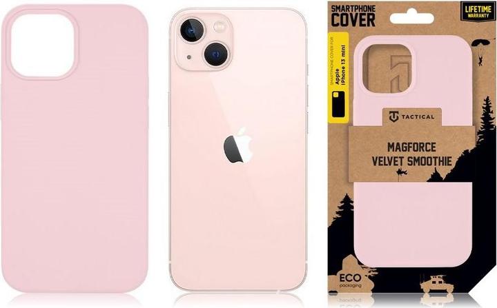 Image du produit Tactical MagForce Velvet Smoothie Cover for Apple iPhone 13 mini Panthère rose (Apple iPhone 13 mini)