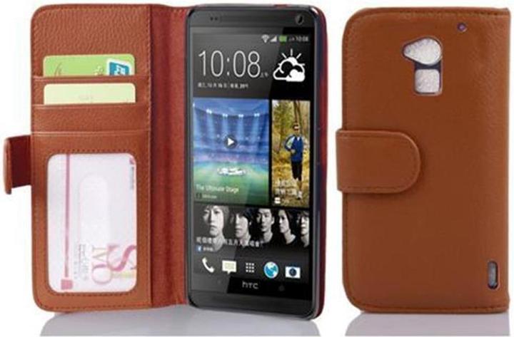 Produktbild Cadorabo Book mit 3 Kartenfächer Cover (HTC One Max)