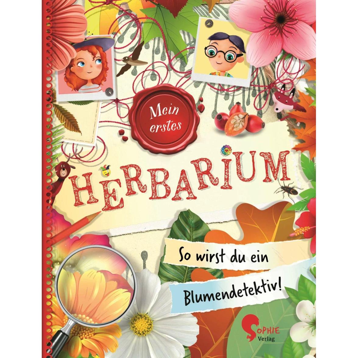 Thumbnail - Flora & Leo. Mein erstes Herbarium, Kinderbücher von Alberto Stefani, Christine Schreier