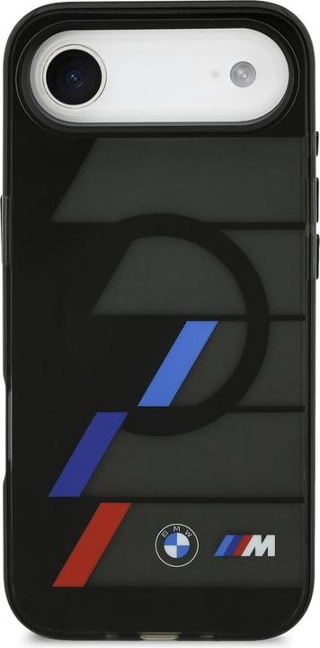 Produktbild BMW M IML Metal Buttons Tricolor Lines MagSafe Case for iPhone Air Black