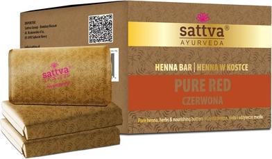 Produktbild NoName Natürliche Haarfarbe in Henna Block Rot mit Ölen, Bio-Haarfarbe Rot ECOCERT 3 Bl (Rot)