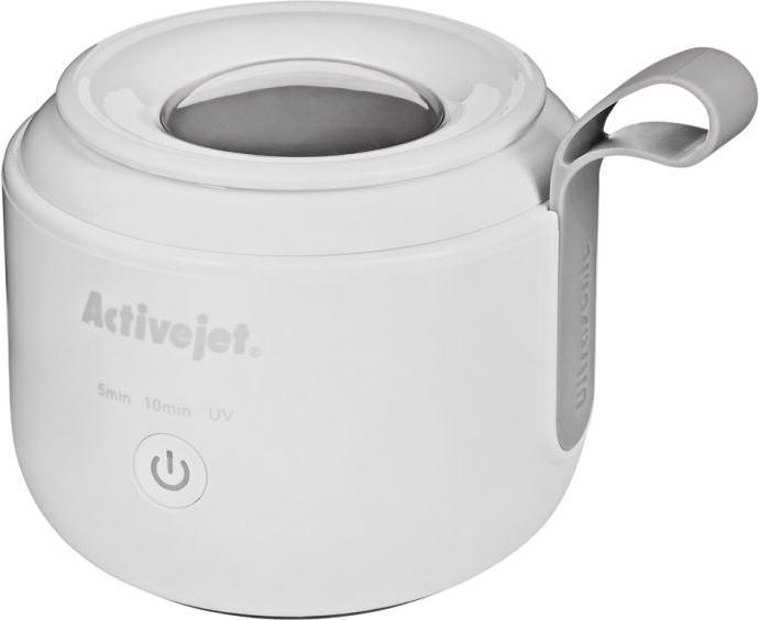 Produktbild Activejet Ultraschallreiniger UV Akku USB AUC-198 weiss (48 kHz, 0.13 l)