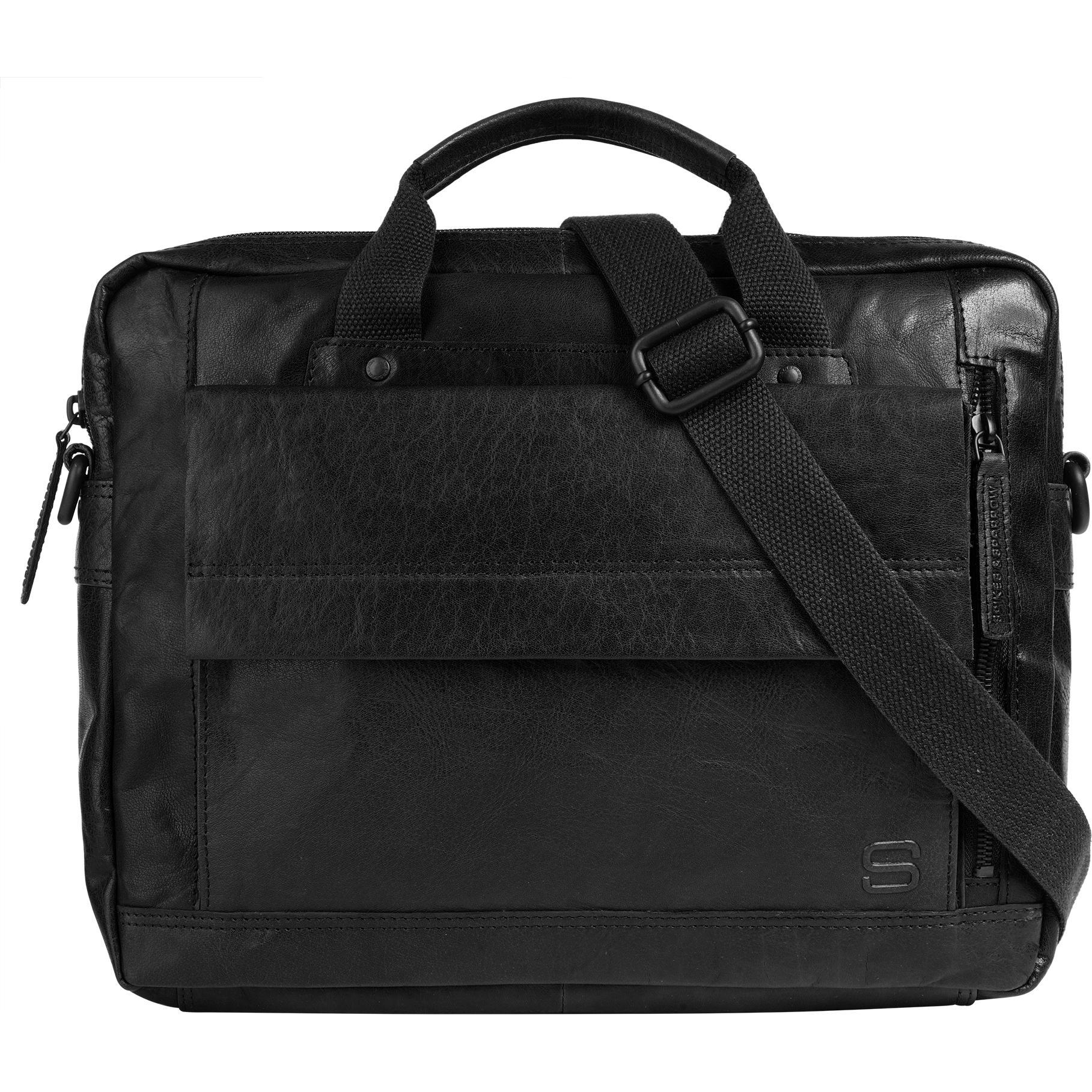 Spikes & Sparrow, Handtasche, Aktentasche, Schwarz