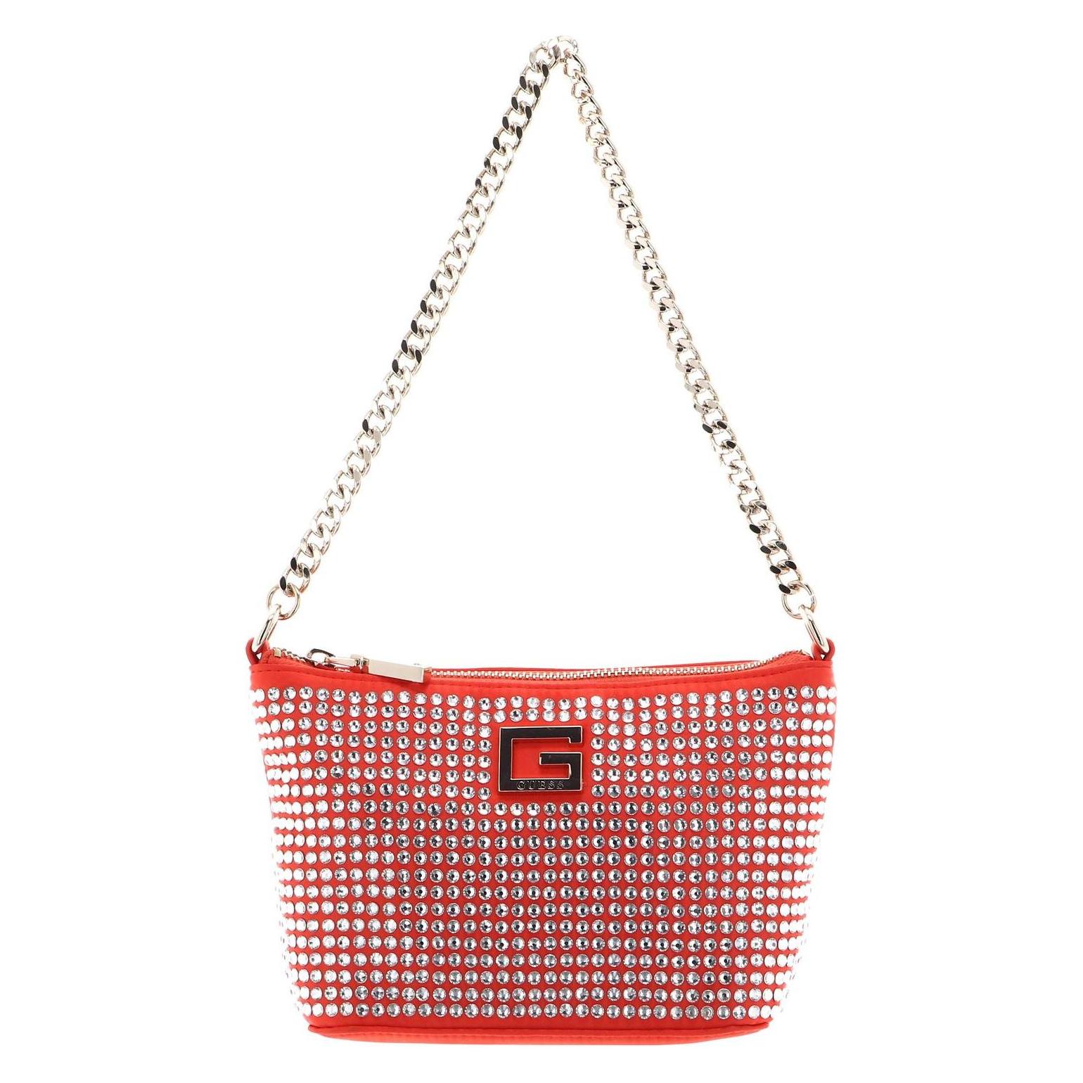 Guess, Damen, Handtasche, Spark Micro Mini Bag, Orange
