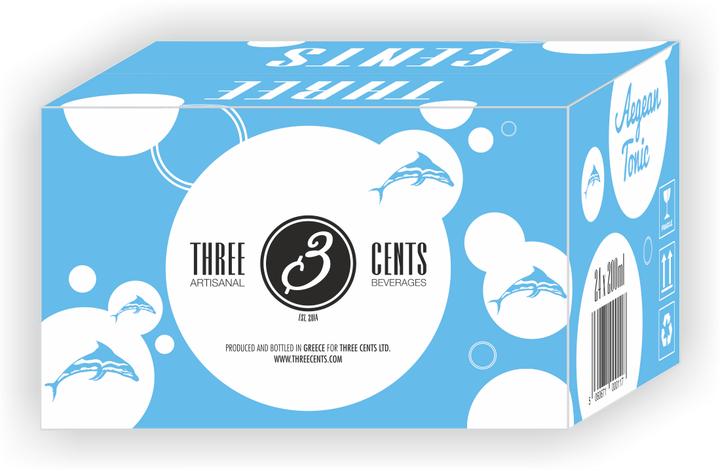 Produktbild Three Cents Aegean Tonic (24 x 20 cl)