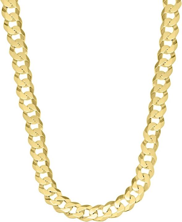Produktbild Candy Panzer-Halskette Hemera 7.7 mm, 925 Sterling Silber, vergoldet (925 Sterling Silber, 18k vergoldet, 925er Sterlingsilber, 60 cm)