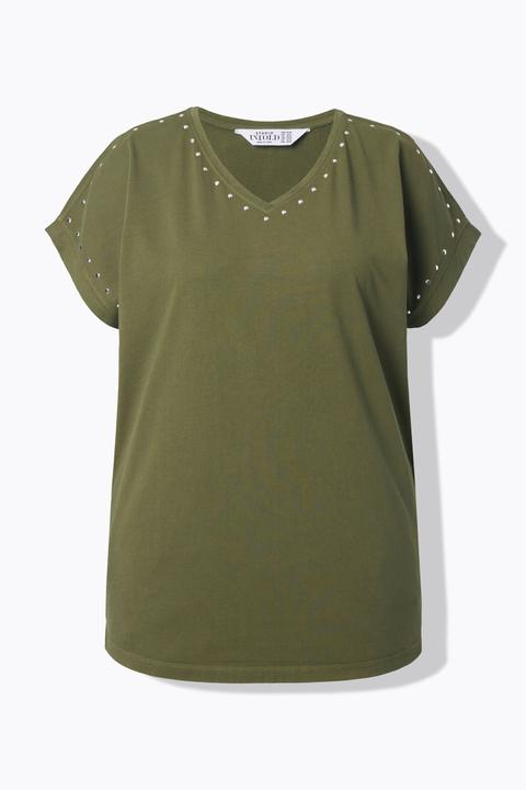 Produktbild Studio Untold T-Shirt, oversized, Nieten, acid washed (42, 44)