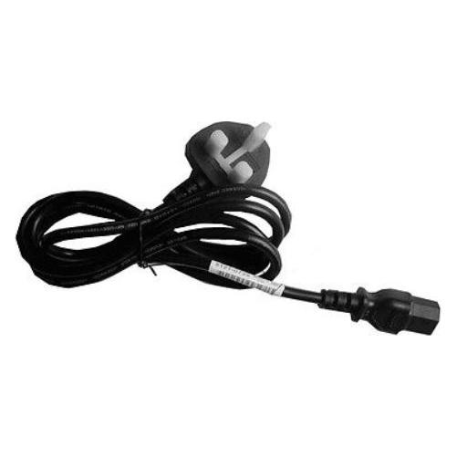HP Cord Pwr Ac Uk/Sing 1.8M Blk (1.80 m), Stromkabel, Schwarz