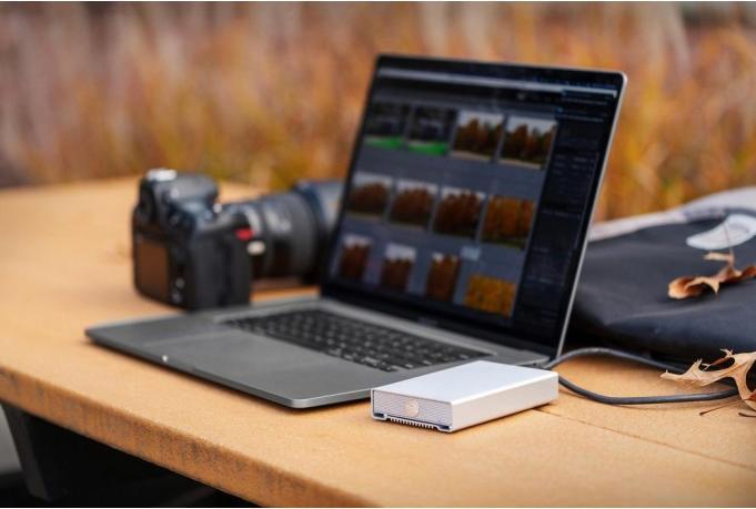 Actual product image OWC Mercury Elite Pro mini USB-C - 10Gb/s Portable Storage Enclosure (2.5")