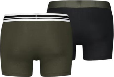 Produktbild Puma Herren-Boxershorts „Everyday Placed Logo“ im 2er-Pack (L, 2er Pack)