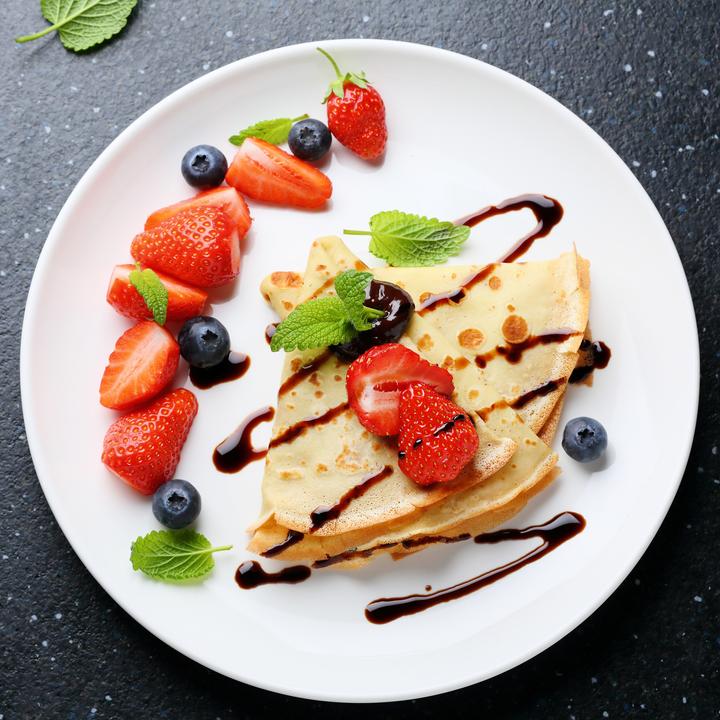 Image du produit Relaxdays Poêle à crêpes (25.50 cm, Poêle à crêpe, Fonte d'aluminium)