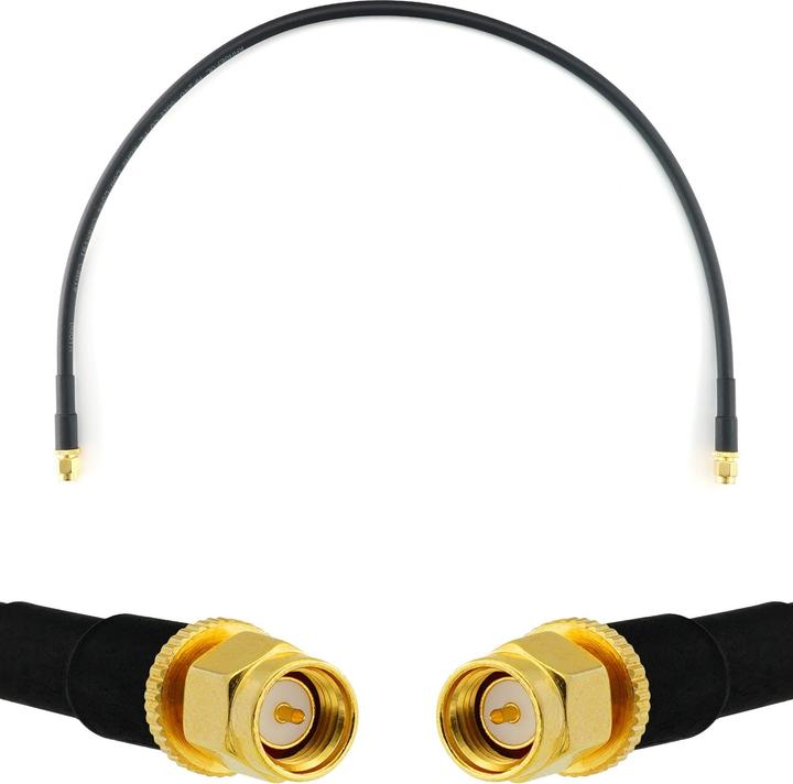 Produktbild Rangeful SMA Male to SMA Male 50cm Coaxial Cable??? HF240 (LMR240 equivalent) HF240-SM-SM-0.5