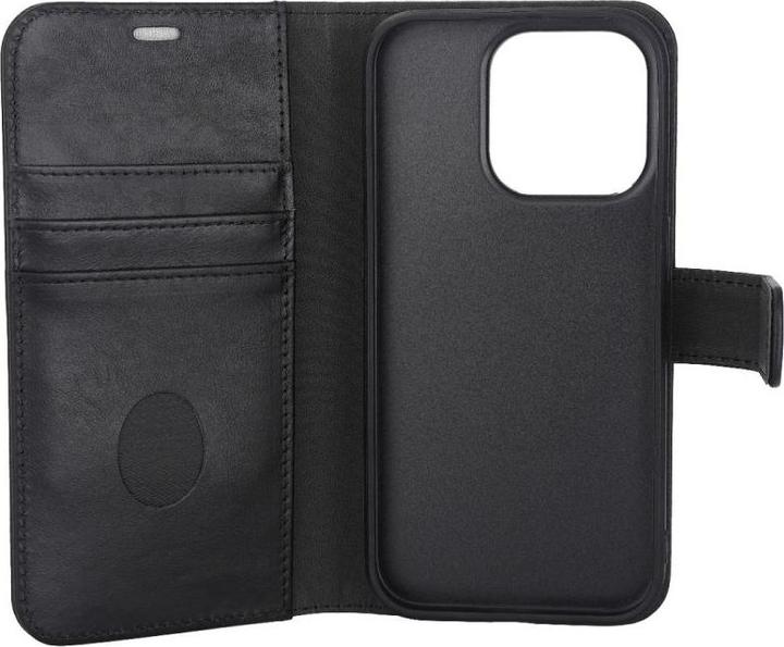 Immagine prodotto Radicover Portafoglio antiradiazioni in pelle vegana 2in1 MAGSAFE iPhone 15 PRO Nero (Apple iPhone 15 Pro)