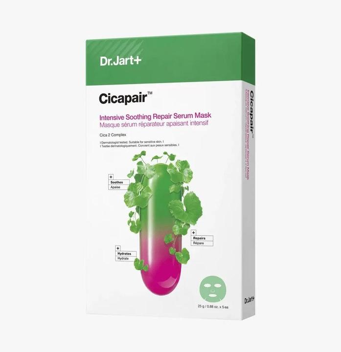 Actual product image Dr. Jart+ Dr.Jart Cicapair Intensive Soothing Repair Serum Mask 5ea (25 g)