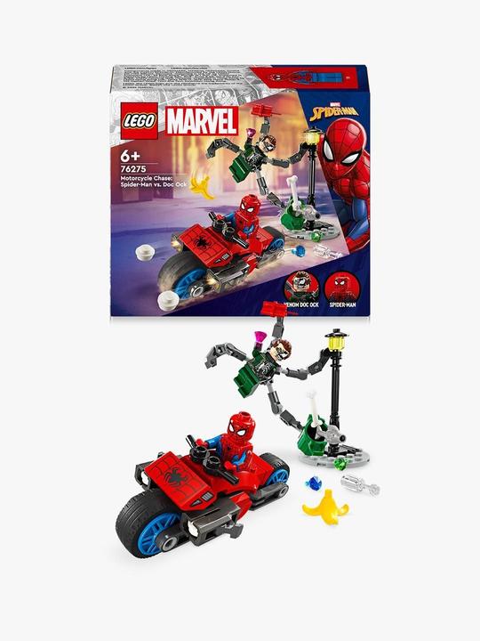 LEGO Motorrad-Verfolgungsjagd: Spider-Man vs. Doc Ock - Galaxus