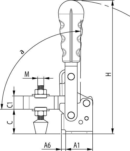Produktbild Magni Senkrecht-Spanner Gr.4