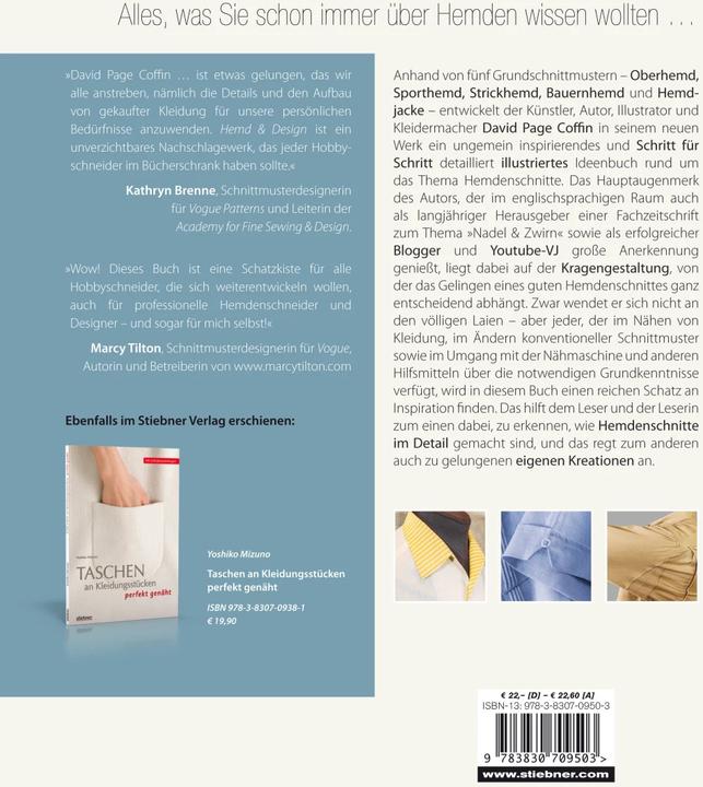 Produktbild Hemd & Design: Das grosse Ideenbuch (Deutsch, David Page Coffin, 2016)