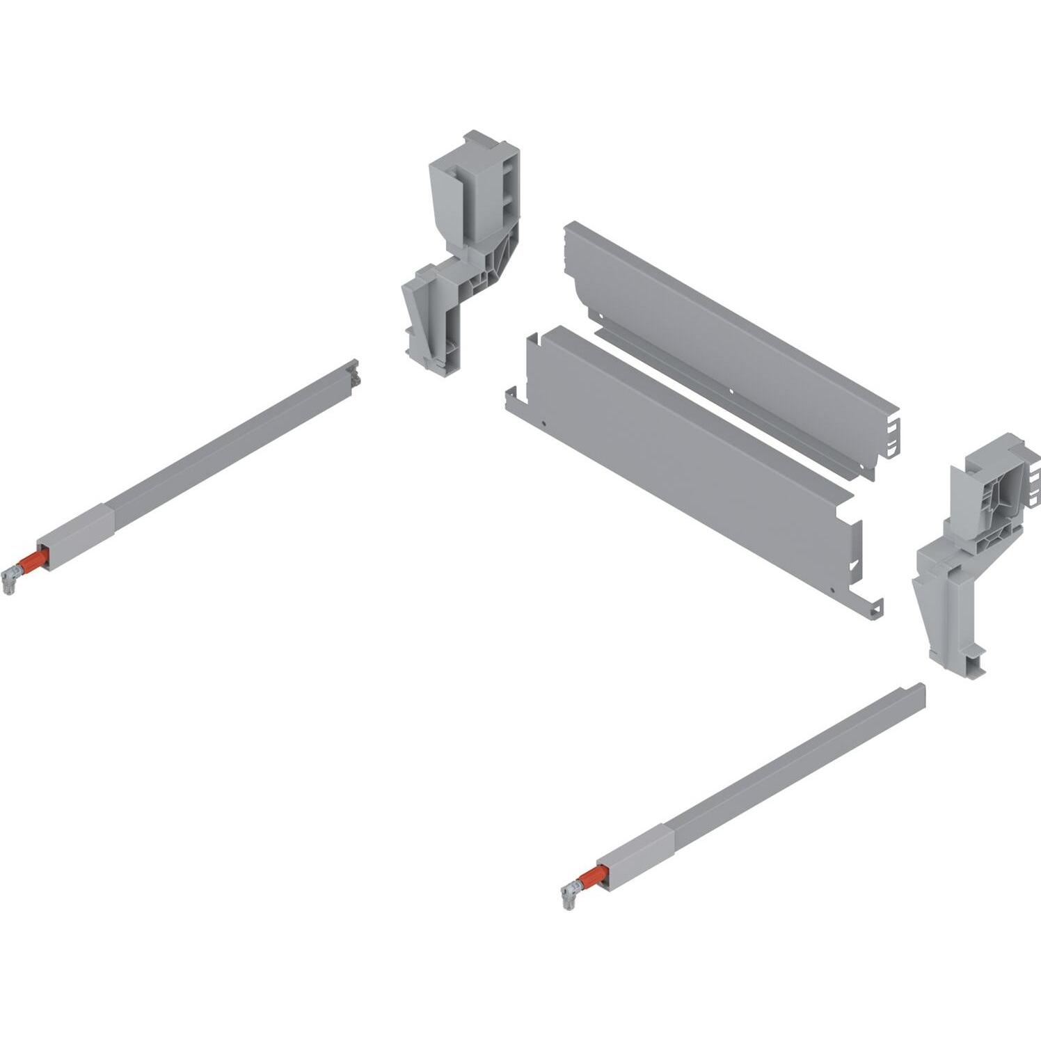 Blum, Möbelausstattung, Stahlrückwand für Müllauszug TANDEMBOX antaro M, grau (1 Stk.)