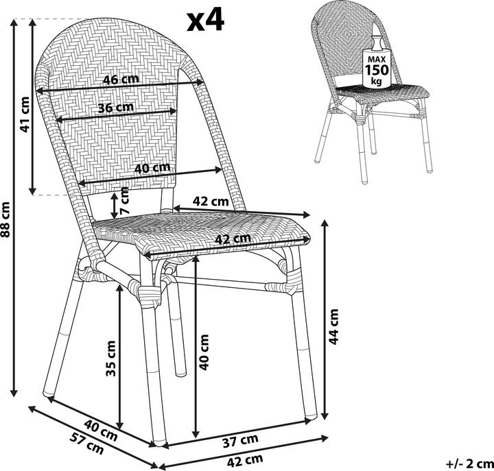 Actual product image Beliani Rifreddo