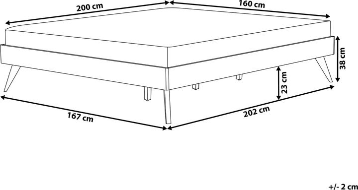 Produktbild Beliani Berric (160 x 200 cm)