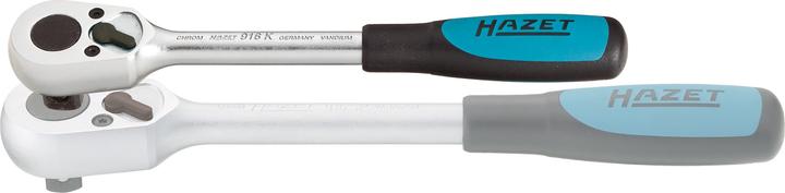 Produktbild HAZET Umschaltknarre ∙ kurz 916K ∙ Vierkant 12,5 mm (1/2 Zoll) (1/2")