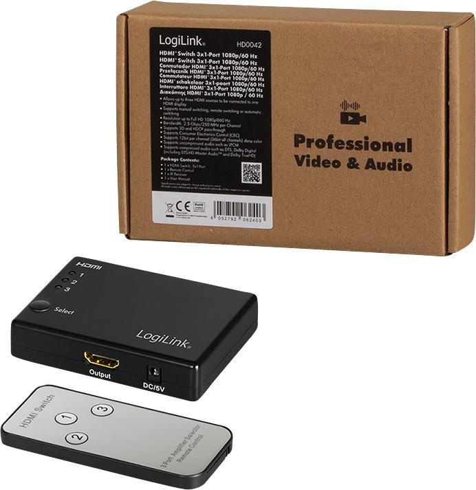 Actual product image LogiLink HD0042