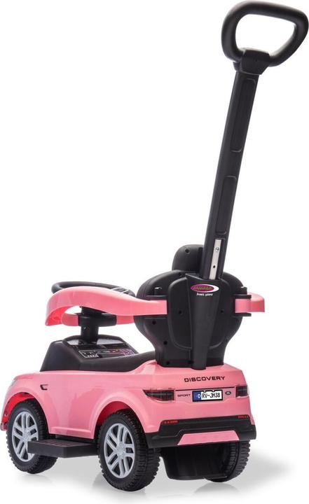 Actual product image P!nk Rutscher Land Rover Discovery pink 3in1