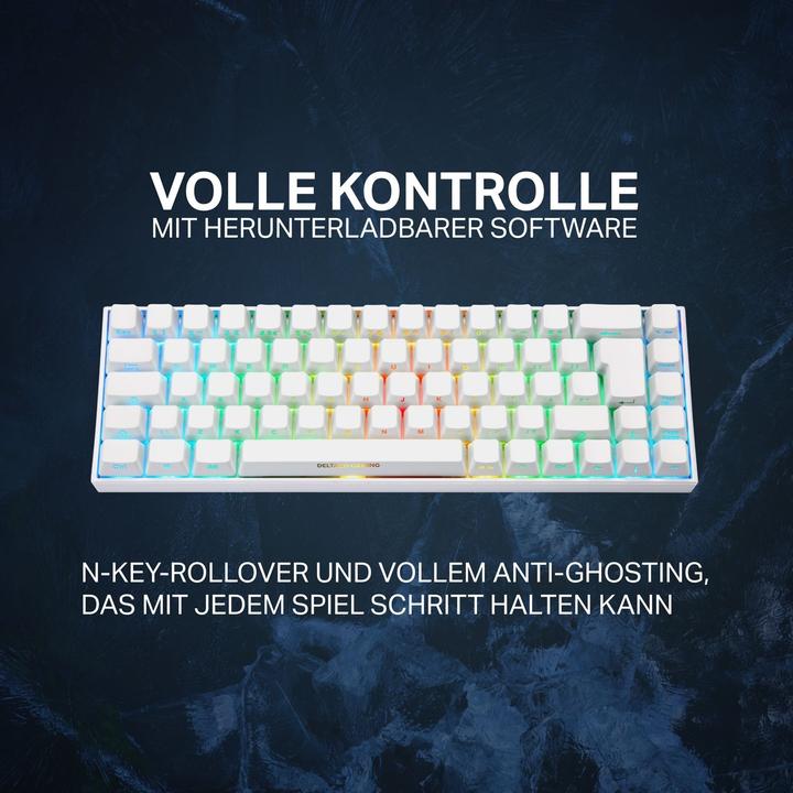 Produktbild Deltaco Gaming GAM-100-W-DE (DE, Kabellos, Kabelgebunden)