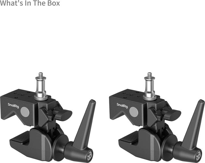 Produktbild SmallRig Crab-Shaped Clamp Kit, Zubehörtyp: Halterung