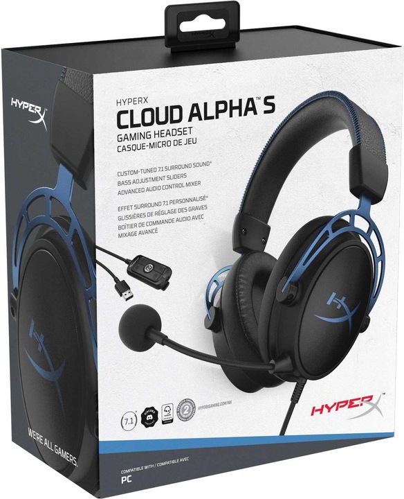 Actual product image HyperX Cloud Alpha S (Cable)