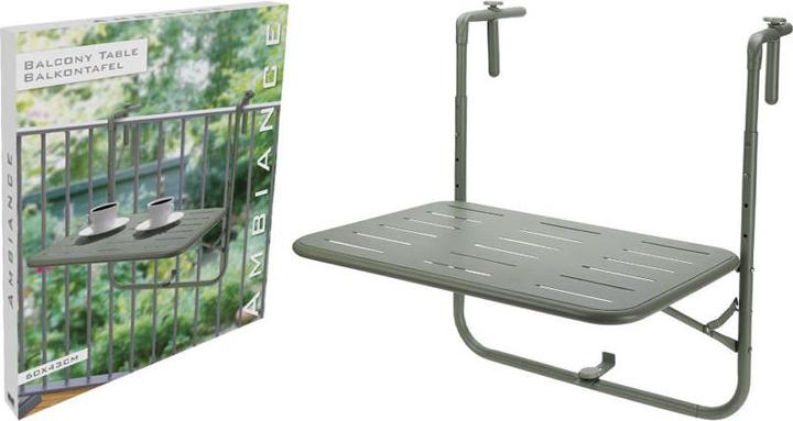 Image du produit H & S Collection Table suspendue pour balcon (43 cm)