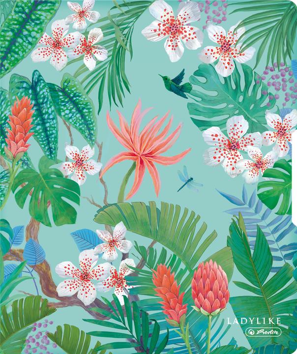 Actual product image Herlitz Ring binder easy orga to go Ladylike "Jungle", A4 (A4, 16 mm, 1 pcs.)