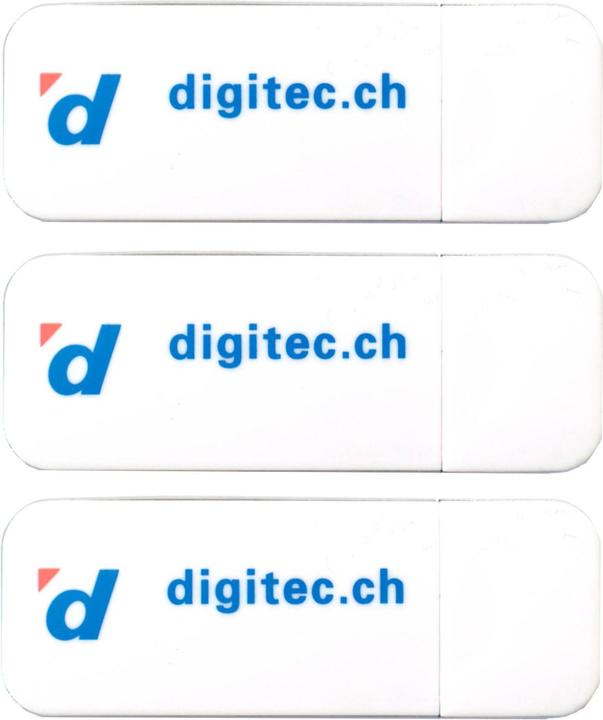 Produktbild Digitec USB-Stick mit Schutzkappe 3x Set