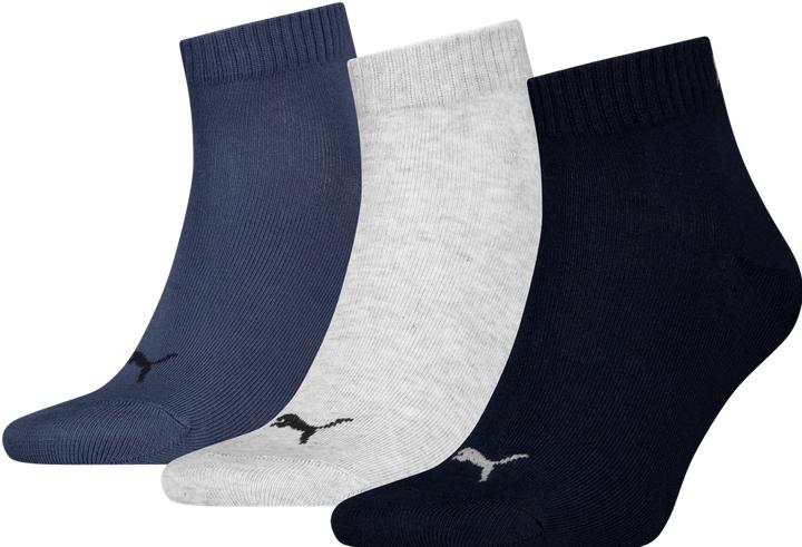 Actual product image Puma Quarter Plain 3P (pack of 3, 39 - 42)
