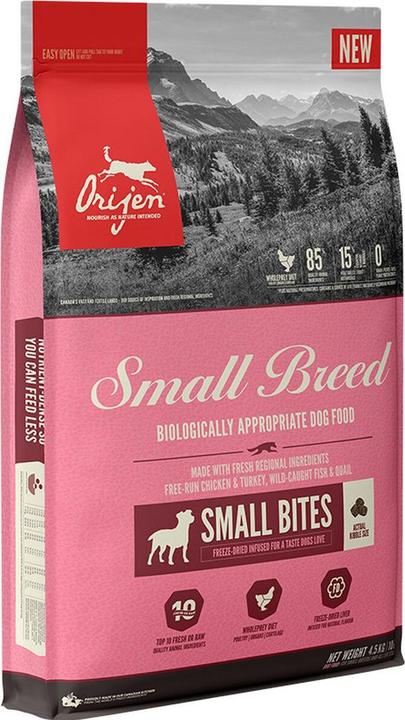 Actual product image Orijen Small Breed (Adult, 1 pcs., 4500 g)