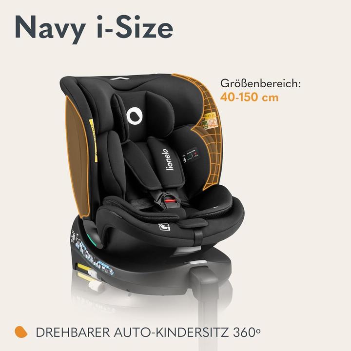 Image du produit Lionelo Navy I-Size (Reboarder, Norme ECE R129/i-Size)
