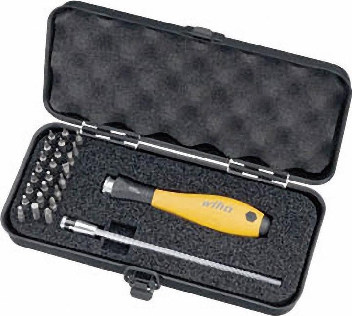 Actual product image Wiha ESD interchangeable blade set 26pcs (Allen screw, Screw slot)