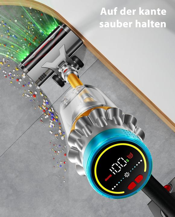 Produktbild Jrfyhft Akkustaubsauger mit OLED-Display