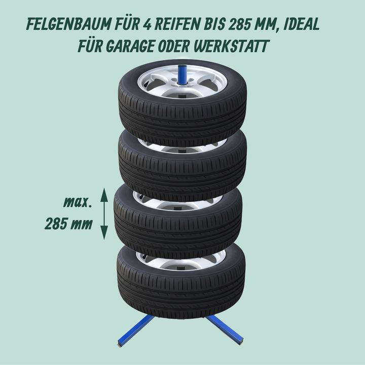 Actual product image Relaxdays tyrerack